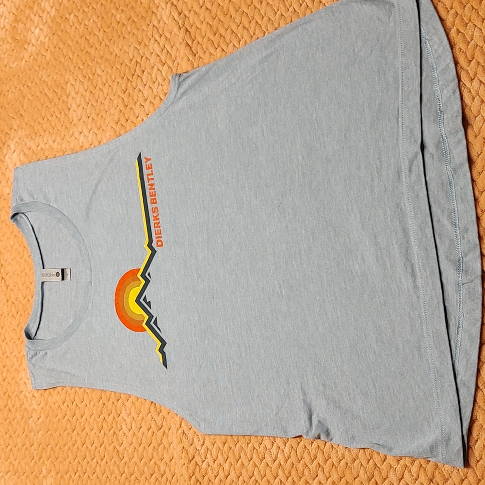 Dierks Bentley Blue Tank Top Medium